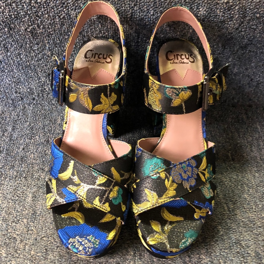 Circus by Sam Edelman Women's Maria Heeled Sandal Size 8.5 M NEW FAST SHIPPING!